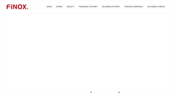 Desktop Screenshot of finox.sk