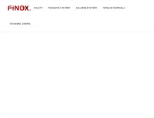 Tablet Screenshot of finox.sk