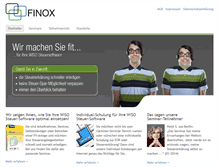 Tablet Screenshot of finox.de